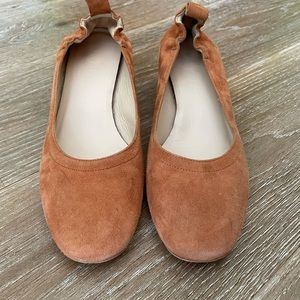 Everlane day heel size 6 cognac suede